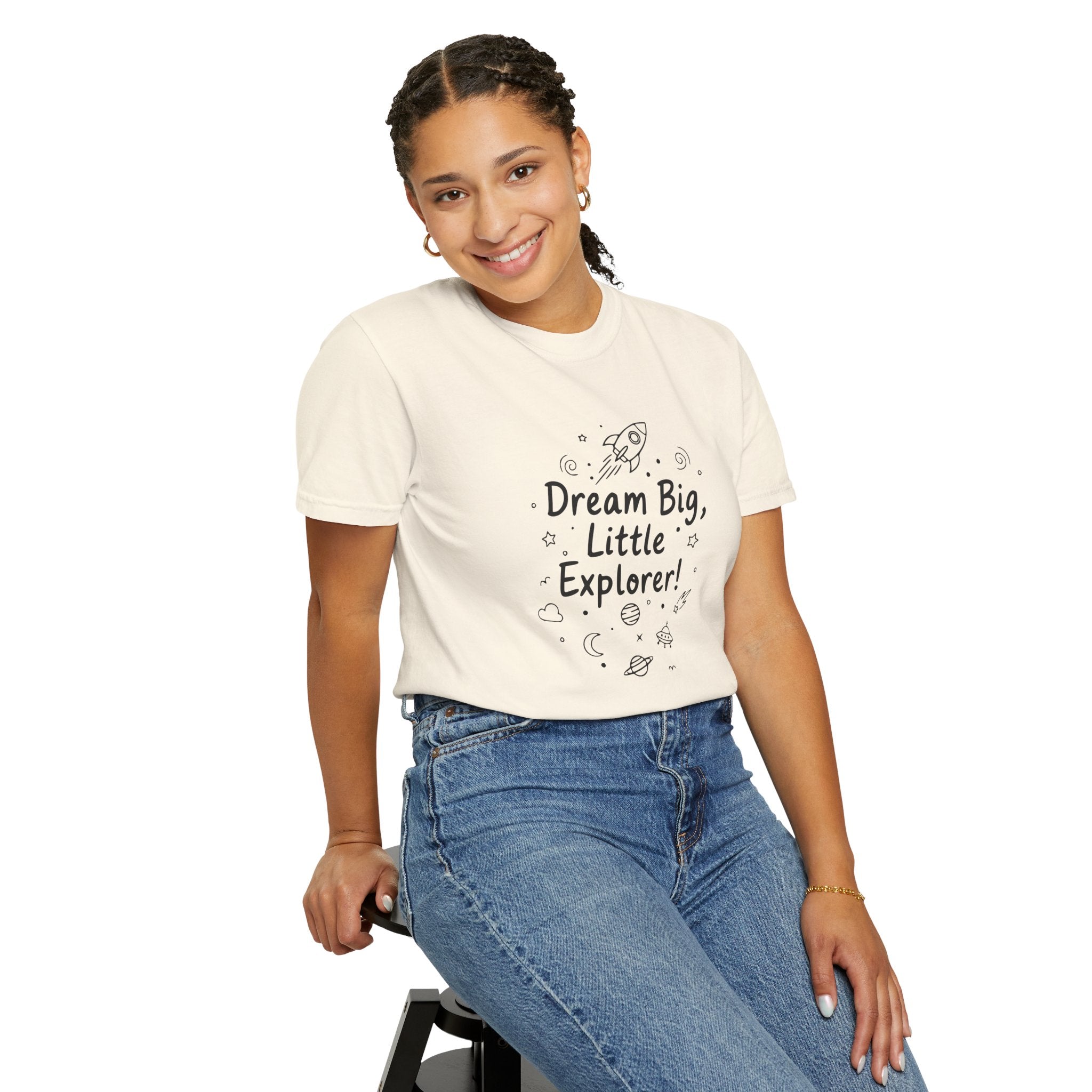 Dream Big, Little Explorer! Celestial Kids Graphic Tee