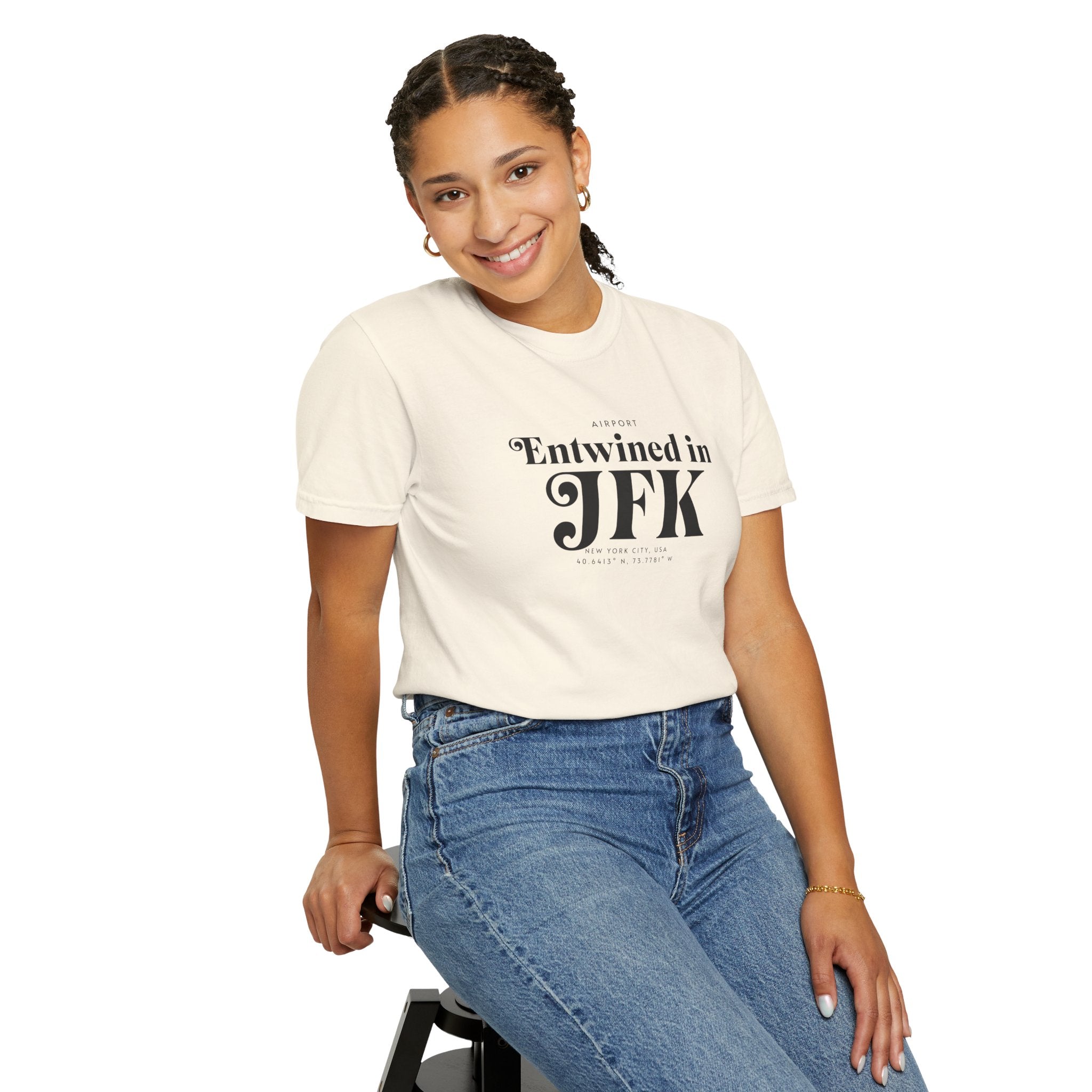 Entwined in JFK airport, New Yourk, USA tee