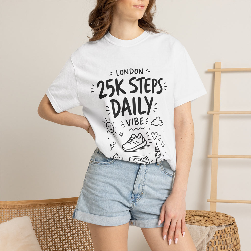 London 25k Steps Daily Vibe Tee