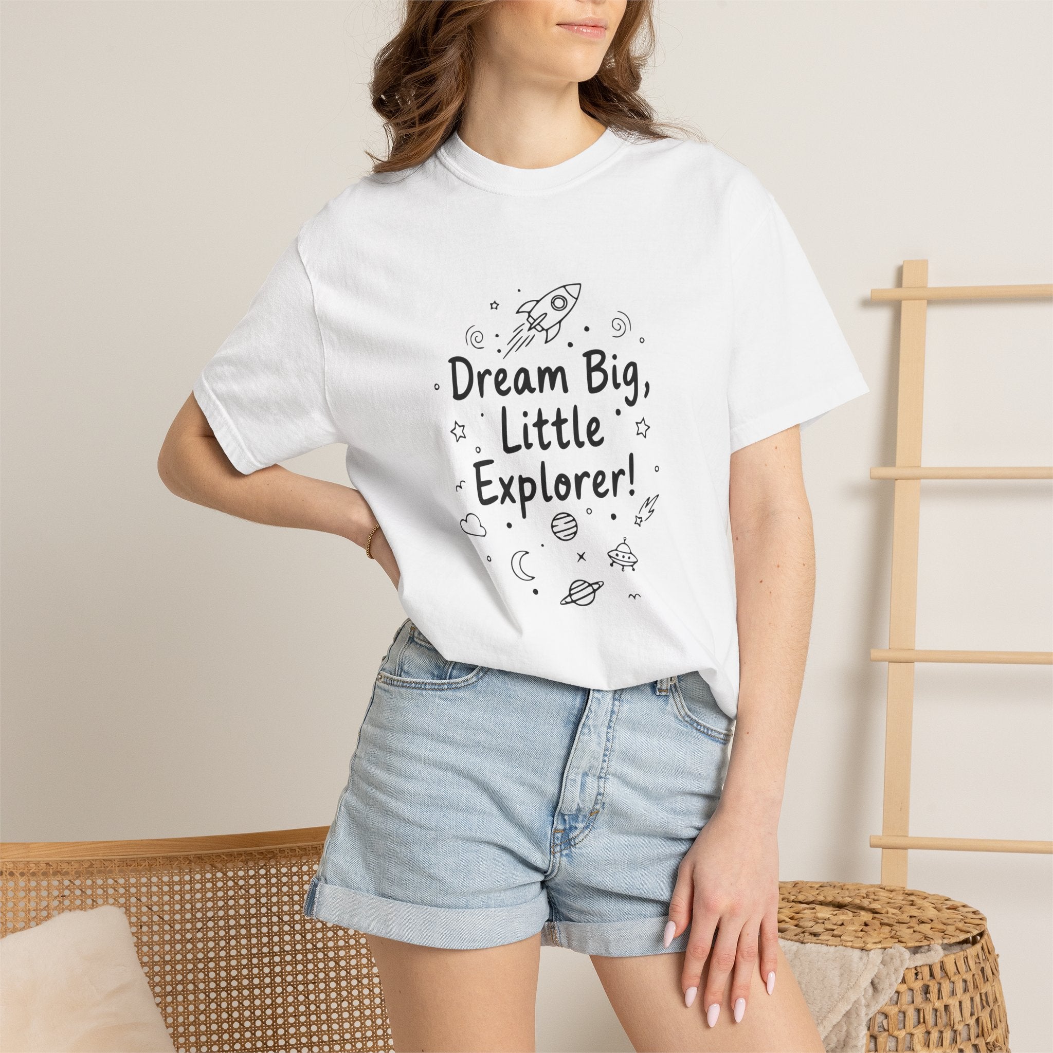 Dream Big, Little Explorer! Celestial Kids Graphic Tee