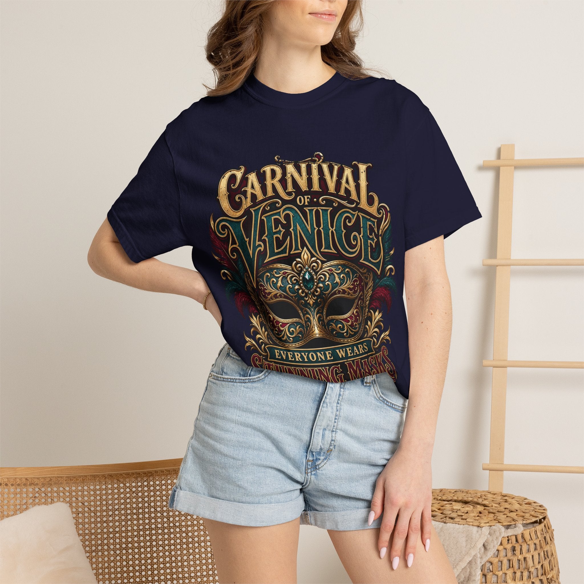 Carnival of Venice Mask T-Shirt