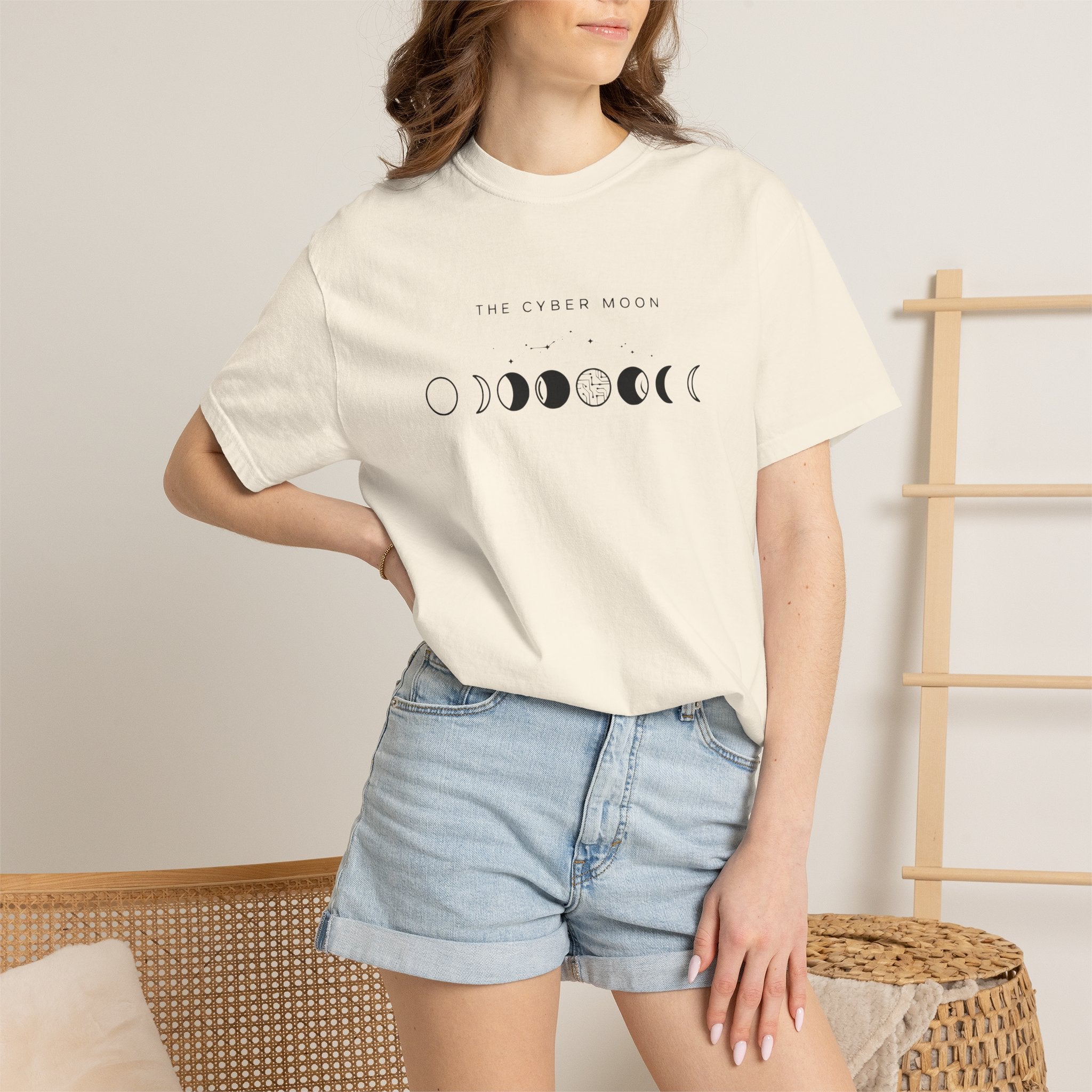 The Cyber Moon tee