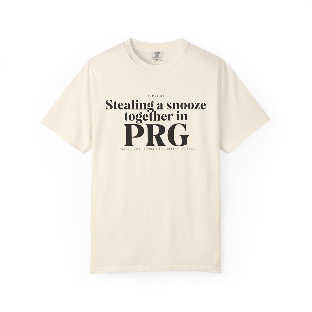 Stealing a snooze toghether in PRG airport