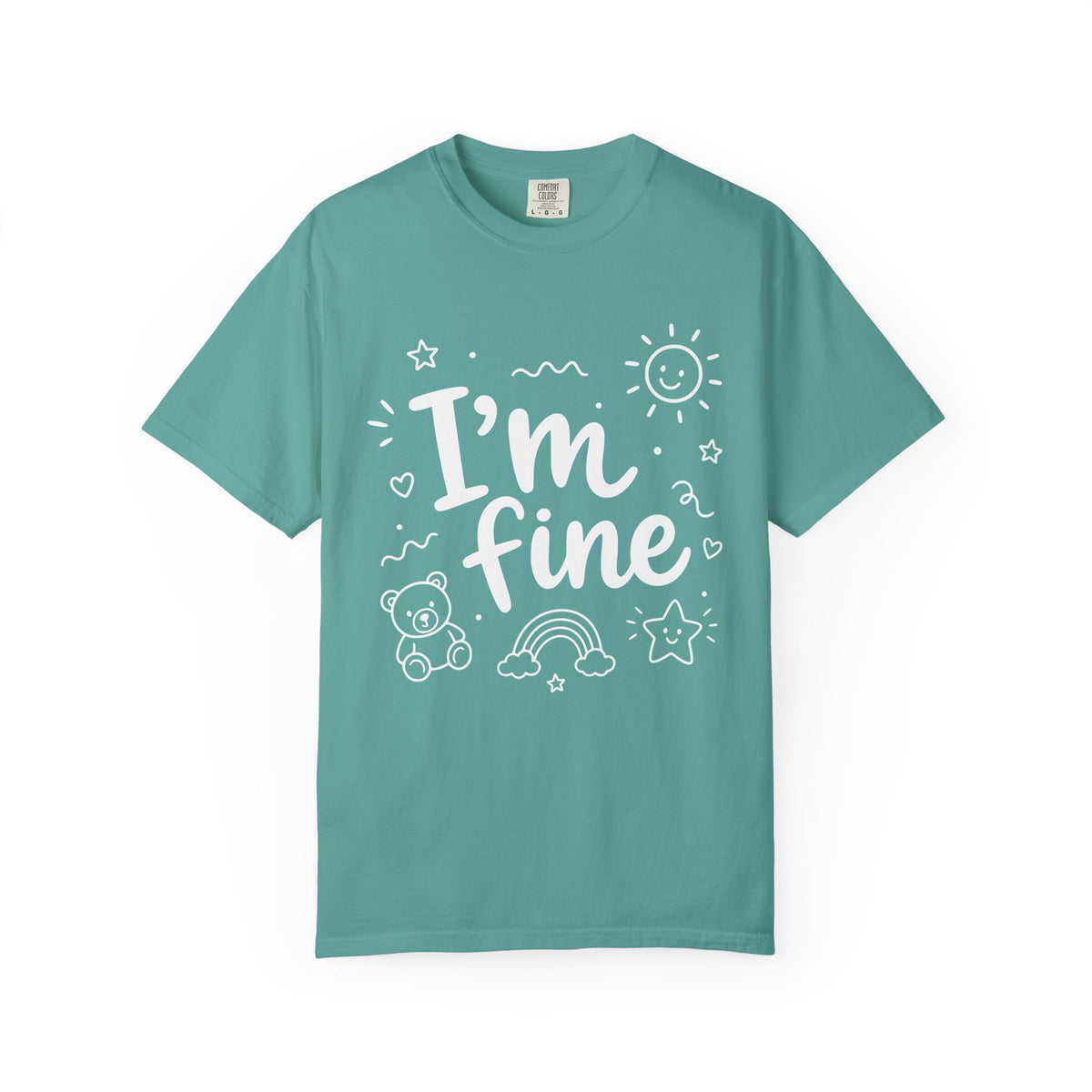 I'm fine tee