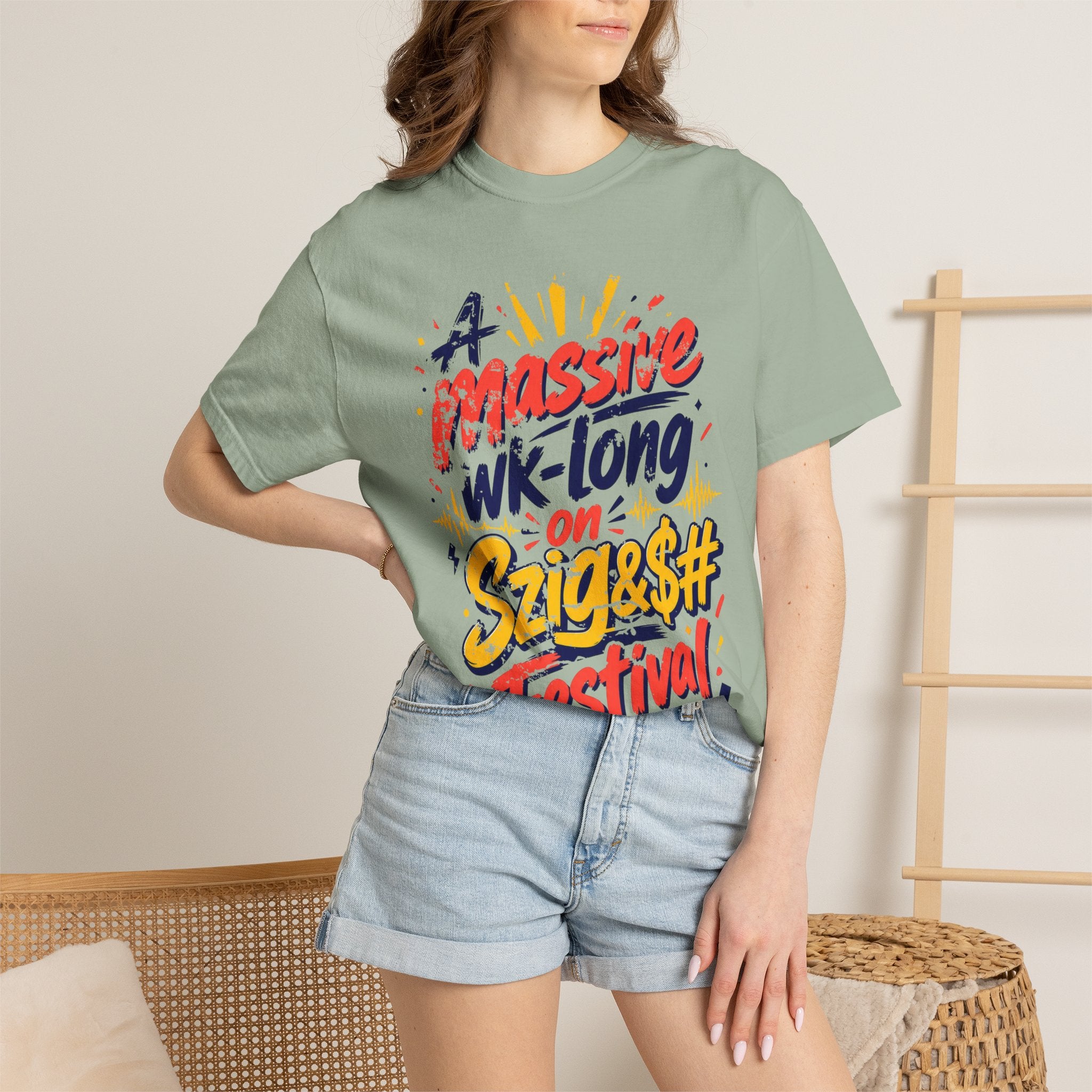 Massive Week-Long Sziget Festival (Budapest) tee