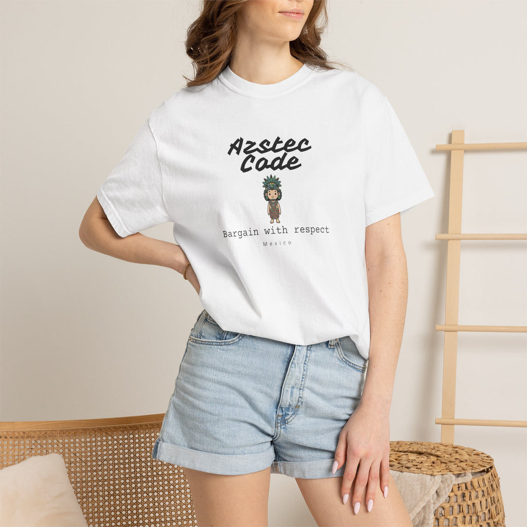 Azstec Code, Bargain with respect, Mexico tee