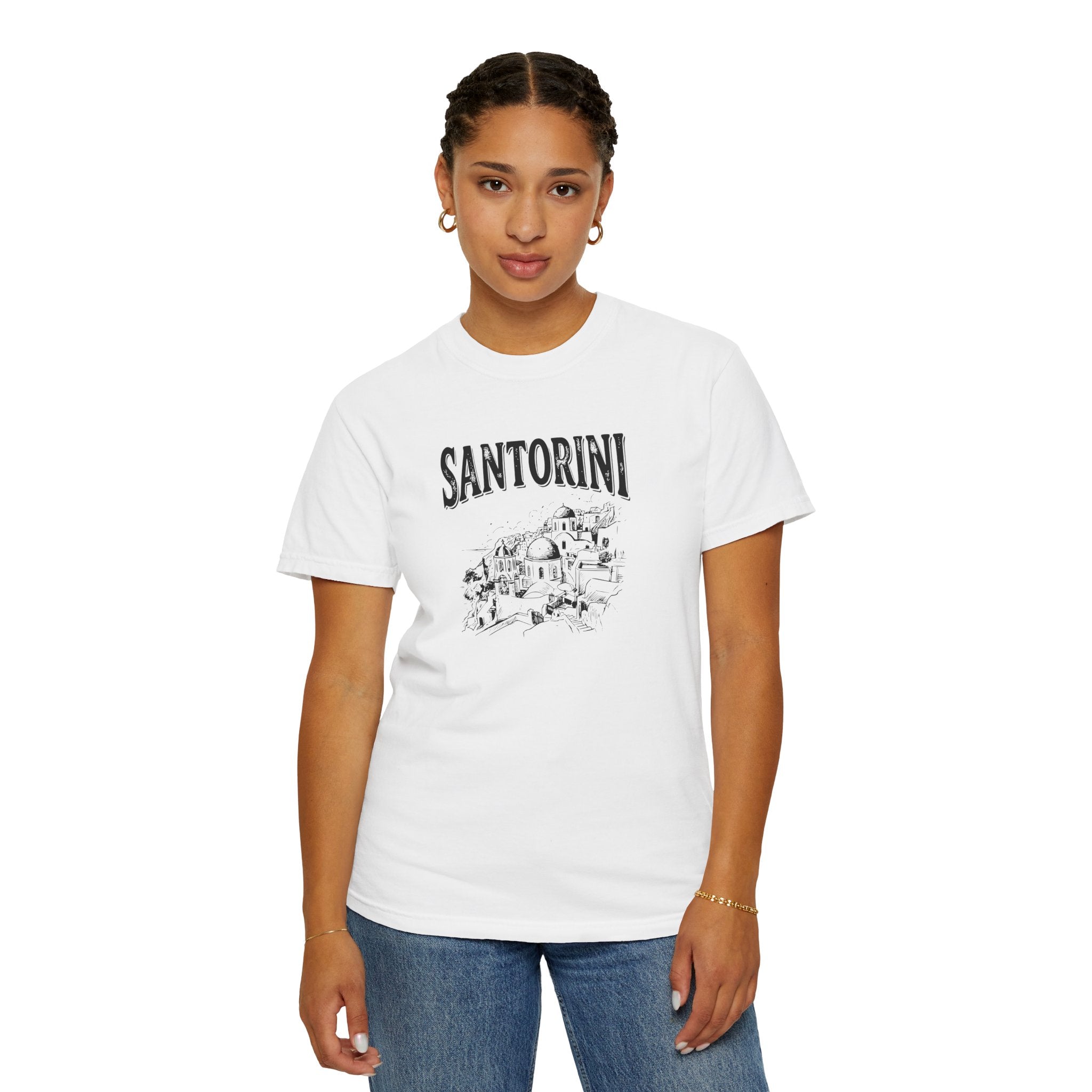 Santorini tee