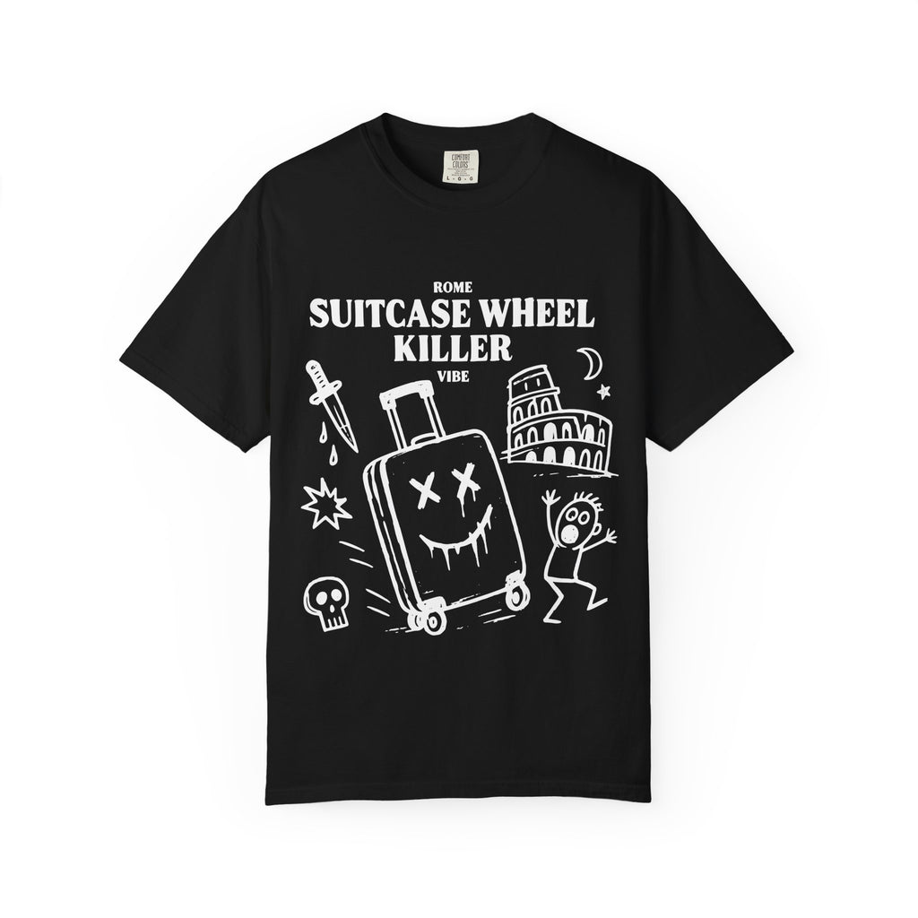 Rome Suitcase Wheel Killer tee