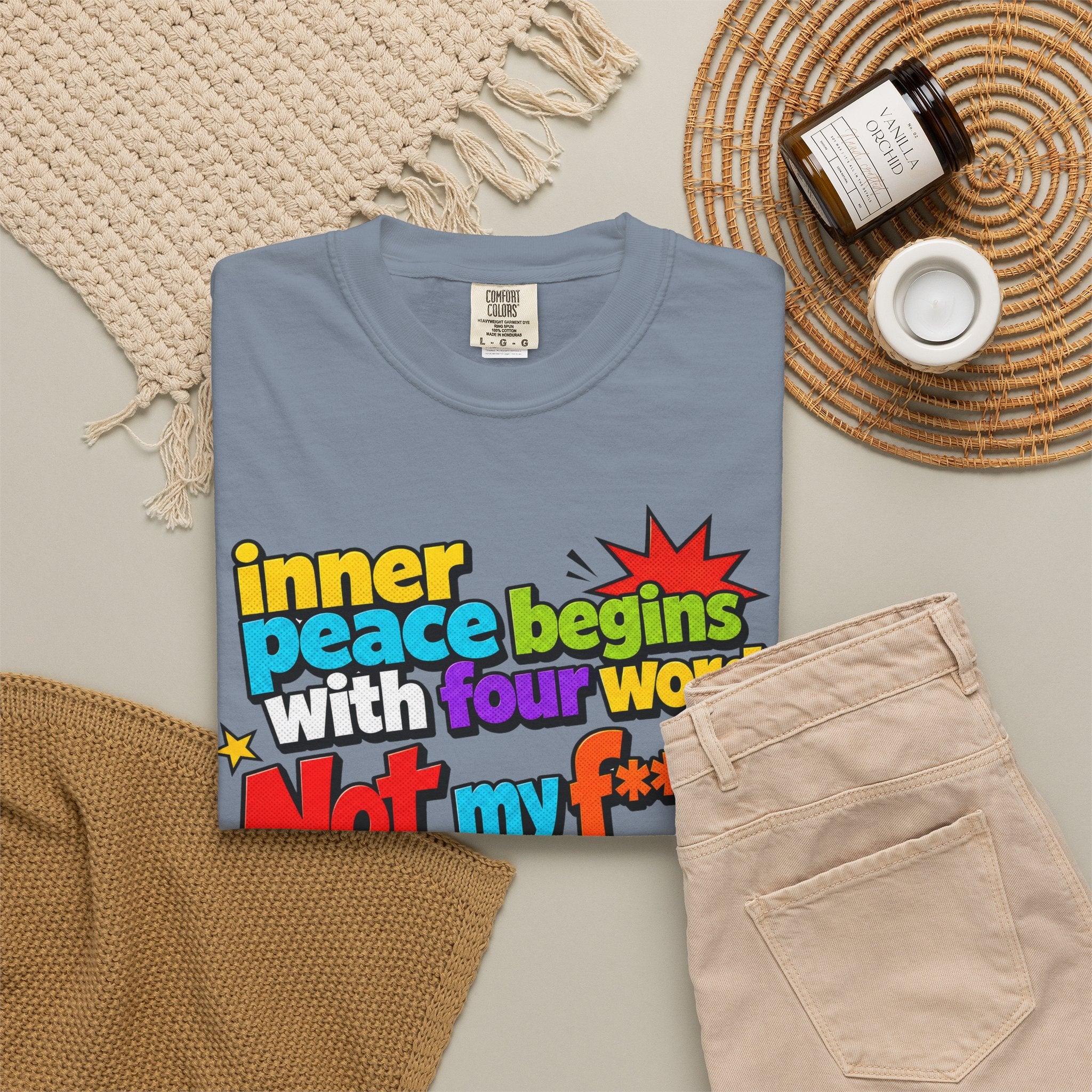 Inner peace adult humor Tee