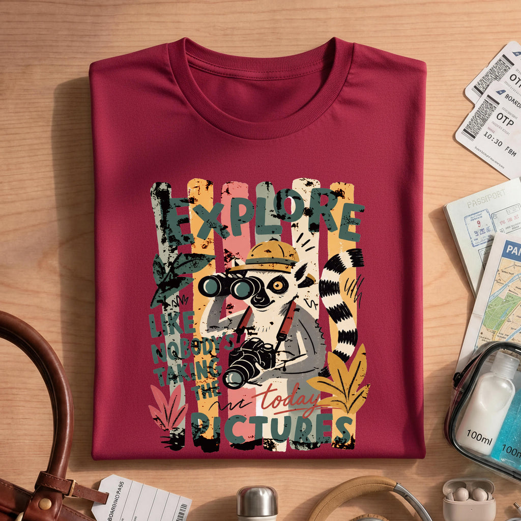 Adventure Funny Safari Explore Animal Lover T-Shirt