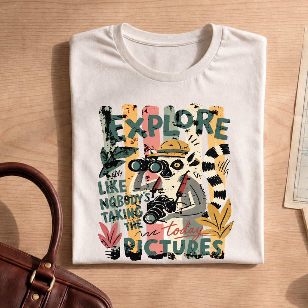 Adventure Funny Safari Explore Animal Lover T-Shirt