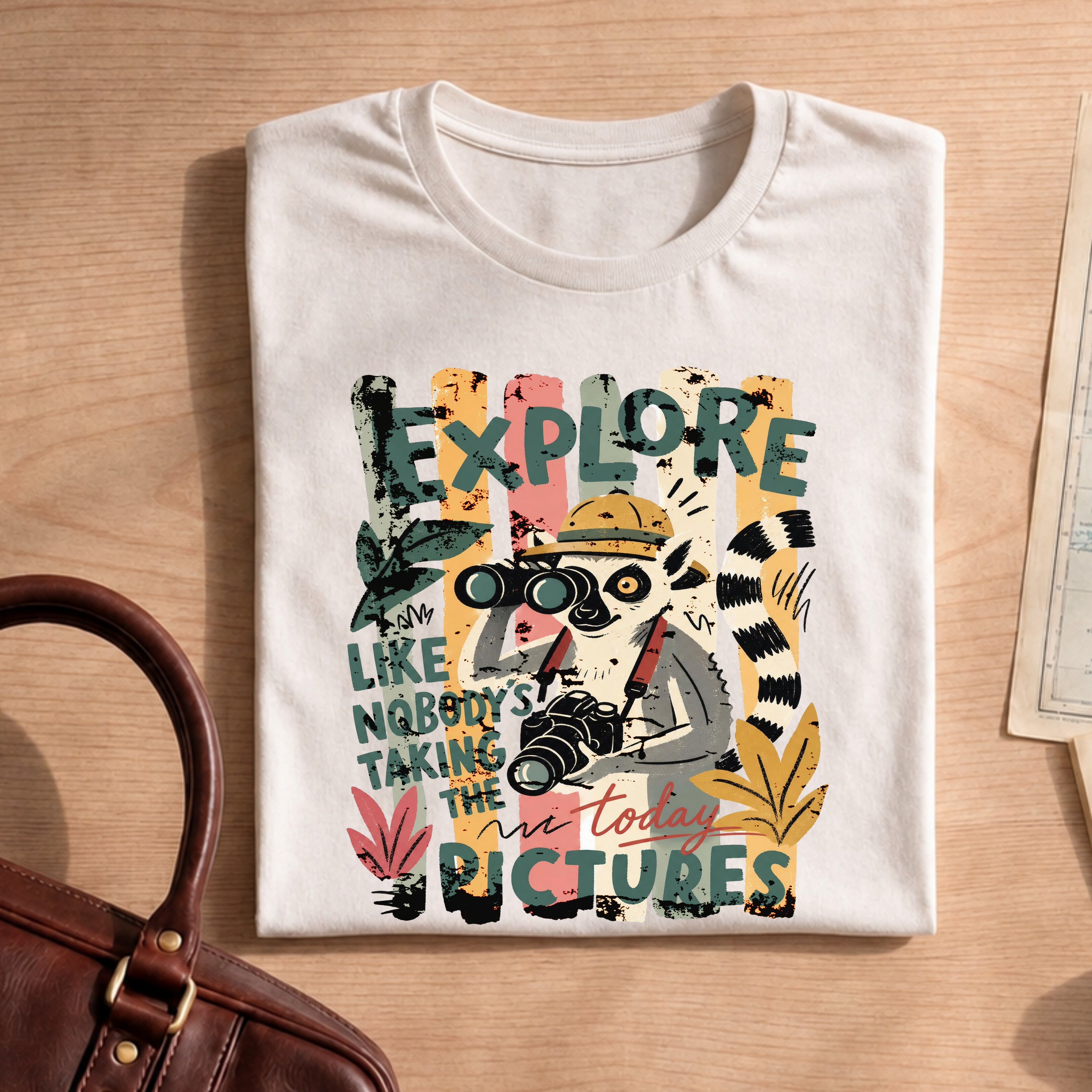 Adventure Funny Safari Explore Animal Lover T-Shirt