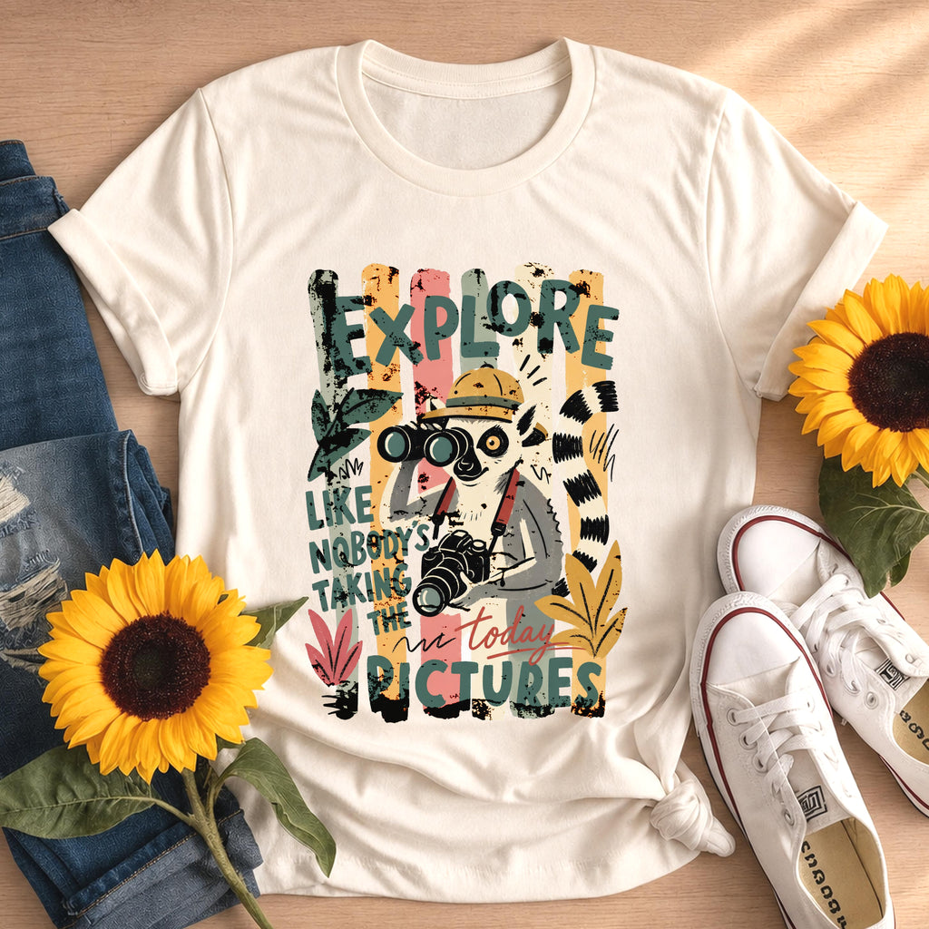 Adventure Funny Safari Explore Animal Lover T-Shirt