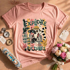 Adventure Funny Safari Explore Animal Lover T-Shirt