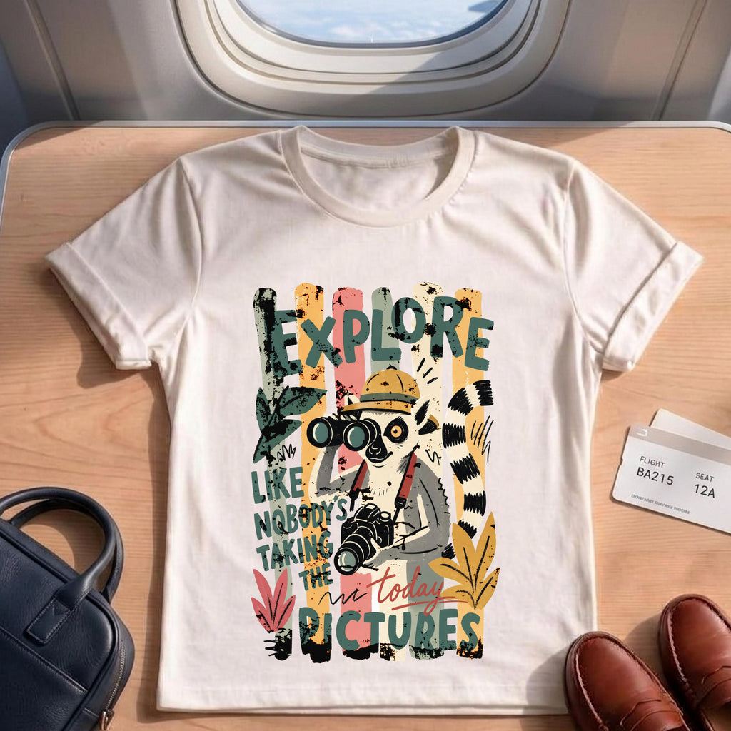 Adventure Funny Safari Explore Animal Lover T-Shirt