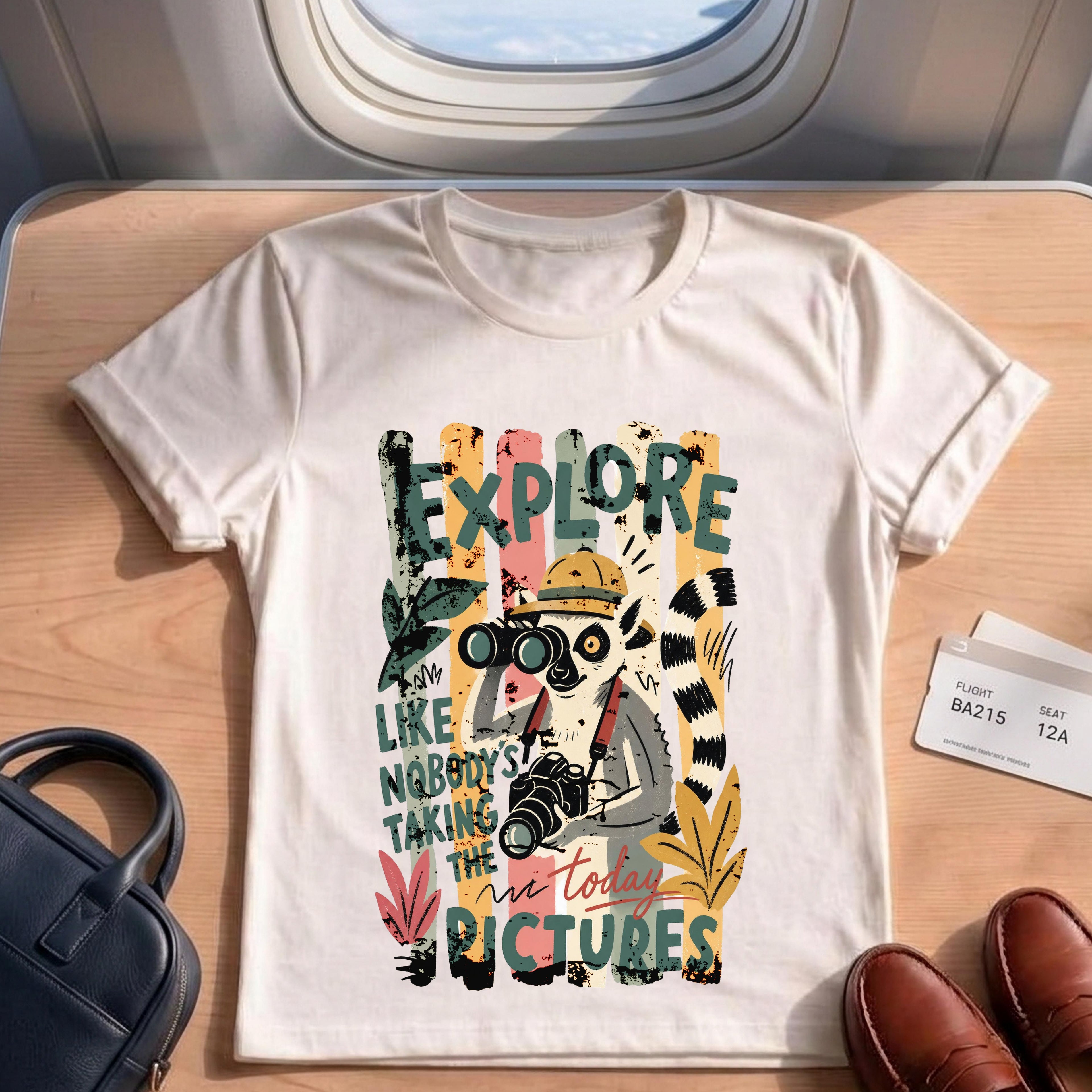 Adventure Funny Safari Explore Animal Lover T-Shirt