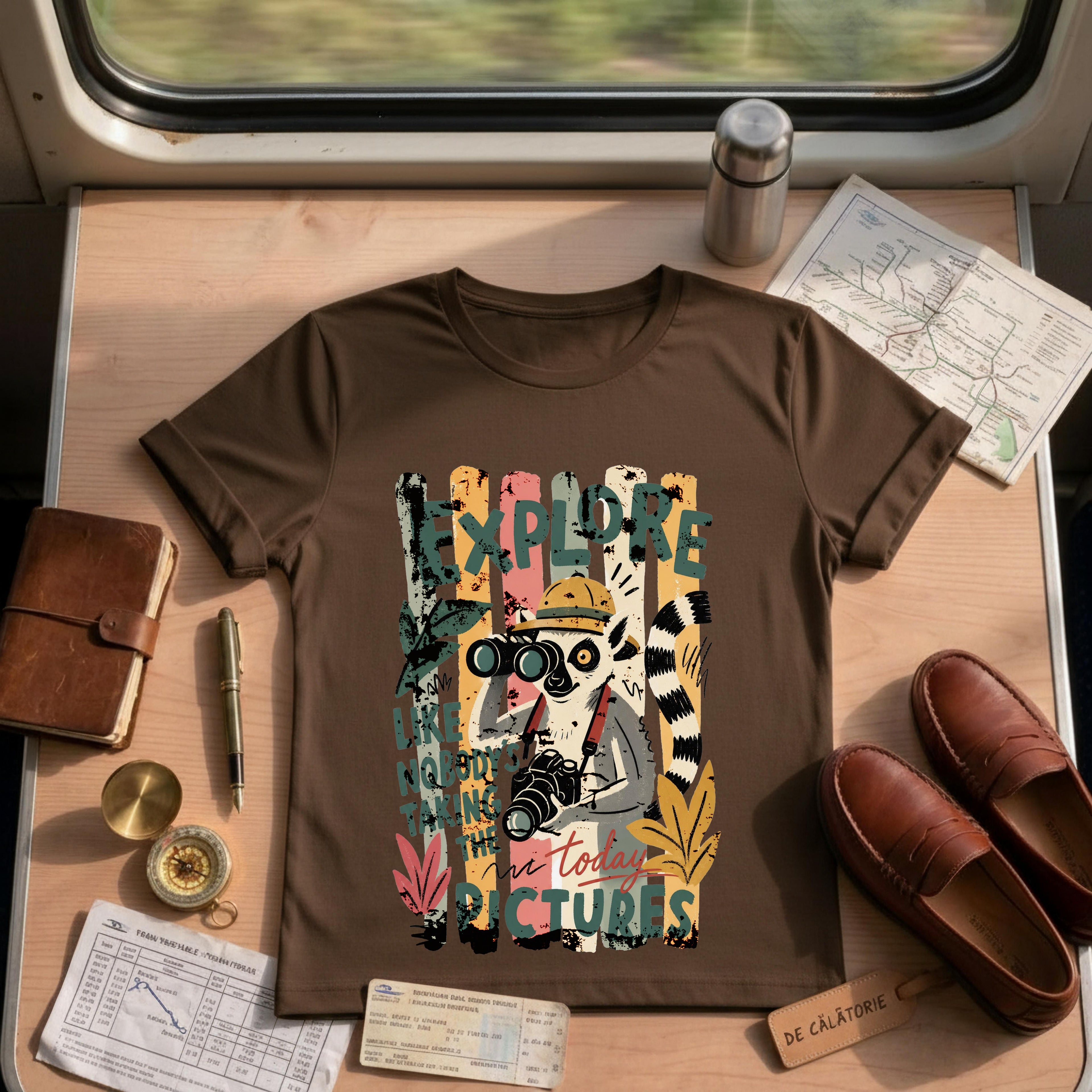 Adventure Funny Safari Explore Animal Lover T-Shirt