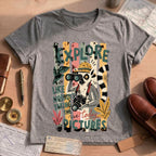 Adventure Funny Safari Explore Animal Lover T-Shirt
