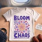 Mandala Art Bloom from the Inner Chaos T-shirt