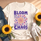 Mandala Art Bloom from the Inner Chaos T-shirt