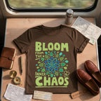 Mandala Art Bloom from the Inner Chaos T-shirt