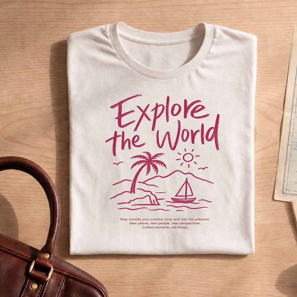 Sailboat Explore the World T-shirt