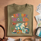 Explore the World Comfort Colors T-shirt