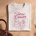 Mindful Breathing Slow Down Tee