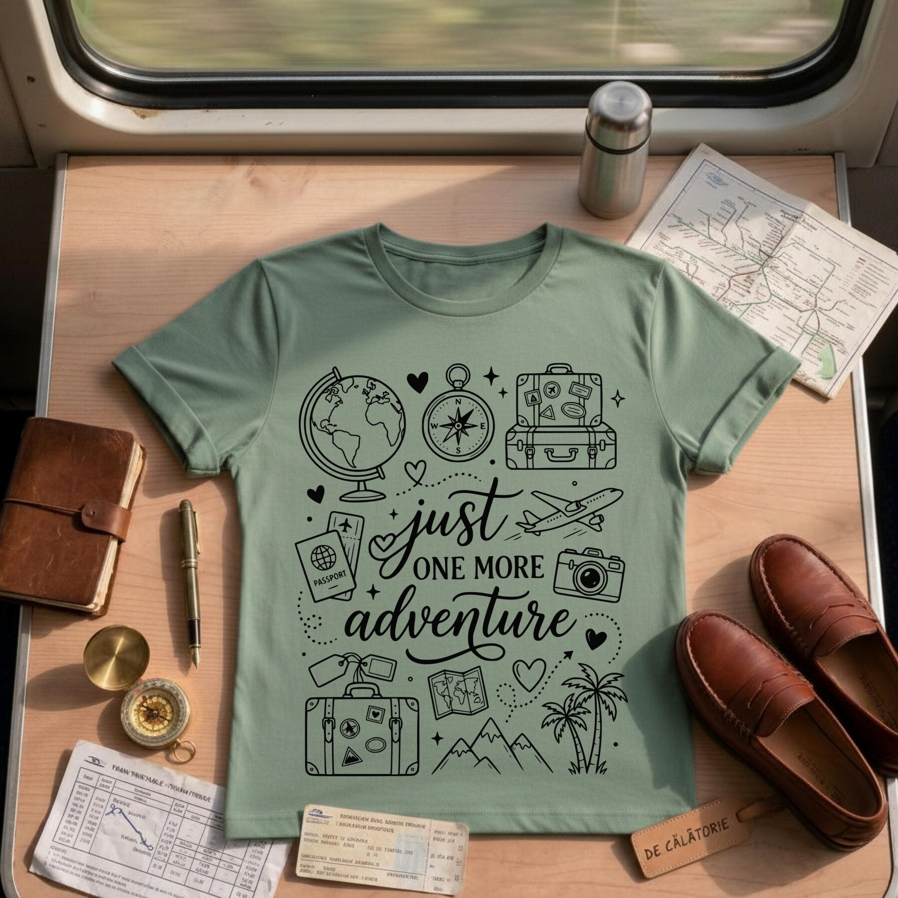 Just One More Adventure Travel Shirt
