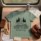 Explore The World Backpacking Shirt