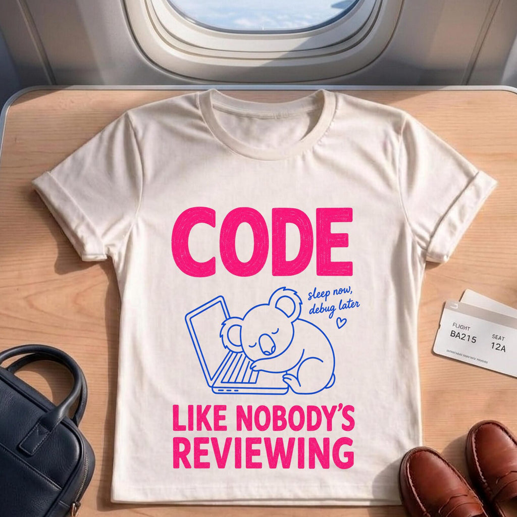 Code Like Nobody's Reviewing Tee