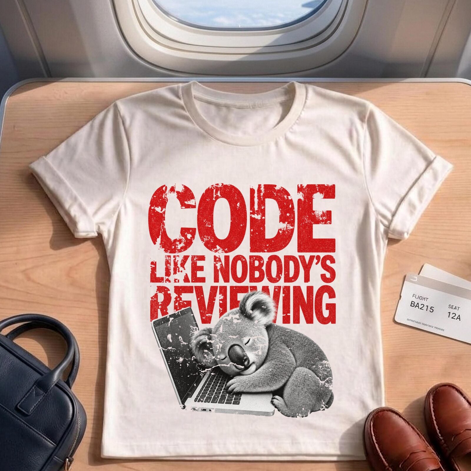 Developer Code Like Nobody's Reviewing Shirt