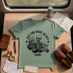 Funny Italy Travel Rome Gelato Skeleton Shirt