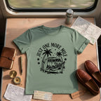 Vintage Camper Hammock Beach Surfing Tee