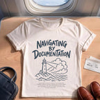 Technical Writer Navigating by Documentation Shirt
