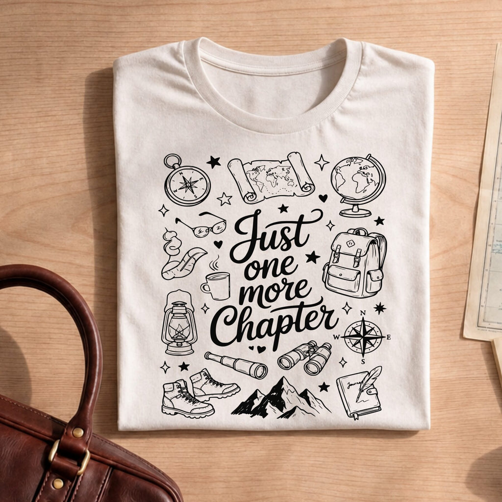 Book Lover Reading Adventure Tee