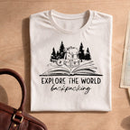 Explore The World Backpacking Shirt