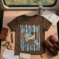 Funny Snail Compass Travel Shirt