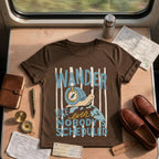 Funny Snail Compass Travel Shirt