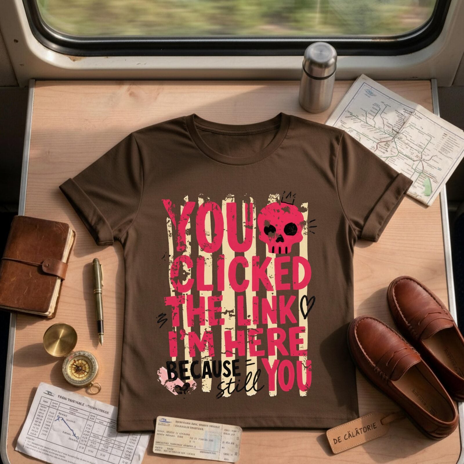Funny Sarcastic You Clicked The Link T-Shirt