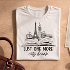 Paris London Rome Bookish Reader Apparel