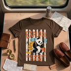 Funny Adventure Panda Explore T-Shirt