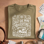 Vintage Travel Just One More Adventure T-Shirt