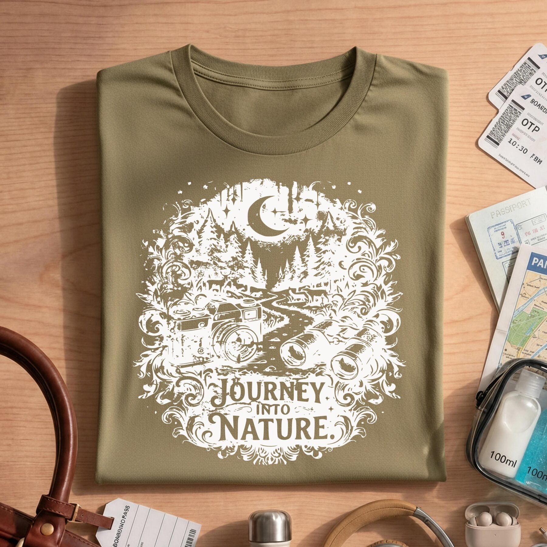 Adventure Lover Journey into Nature Shirt