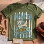 Funny Snail Compass Travel Shirt