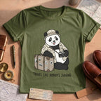 Funny Vacation Adventur Panda Travel Shirt