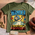 Wander Like Nobody's Scheduled T-Shirt