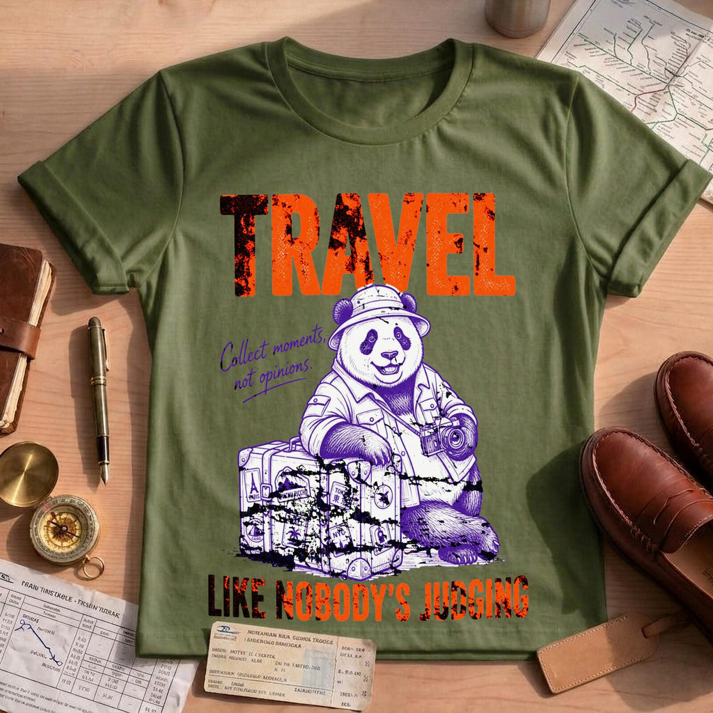 Travel Like Nobody's Judging T-Shirt