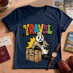 VintageTravel Panda Explorer Bear Tee