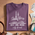 Paris London Rome Bookish Reader Apparel